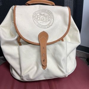 Gently used G.H. Bass and Co. backpack